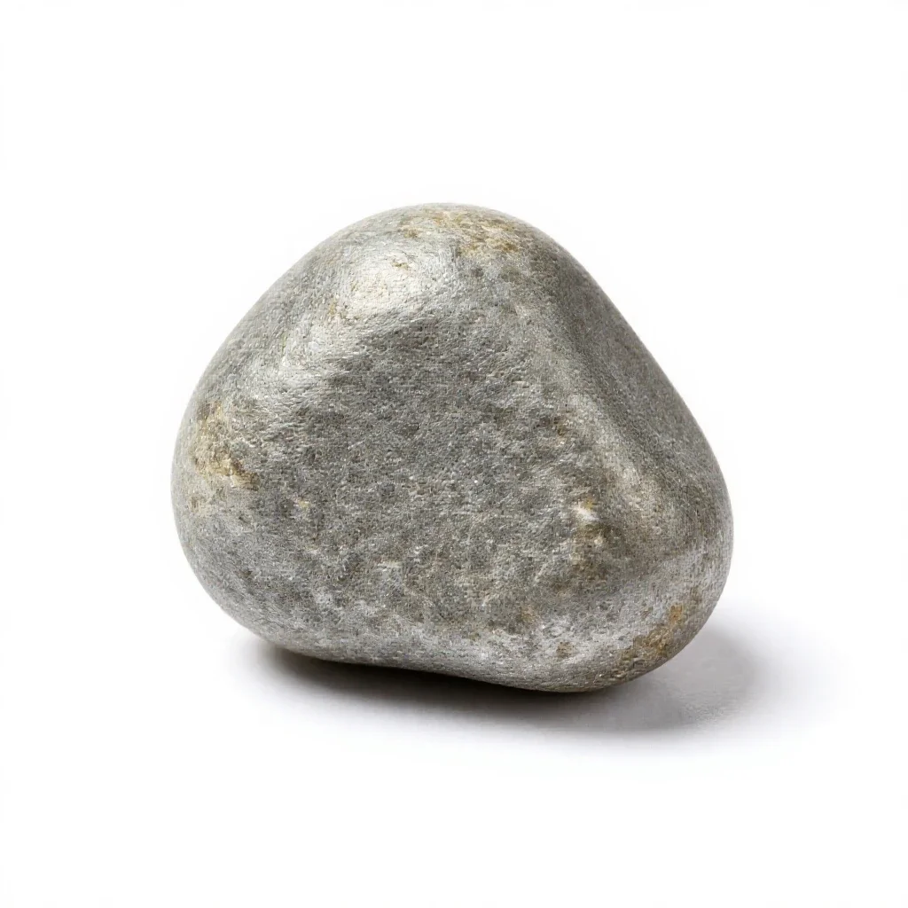 Urolith isolated on a white background