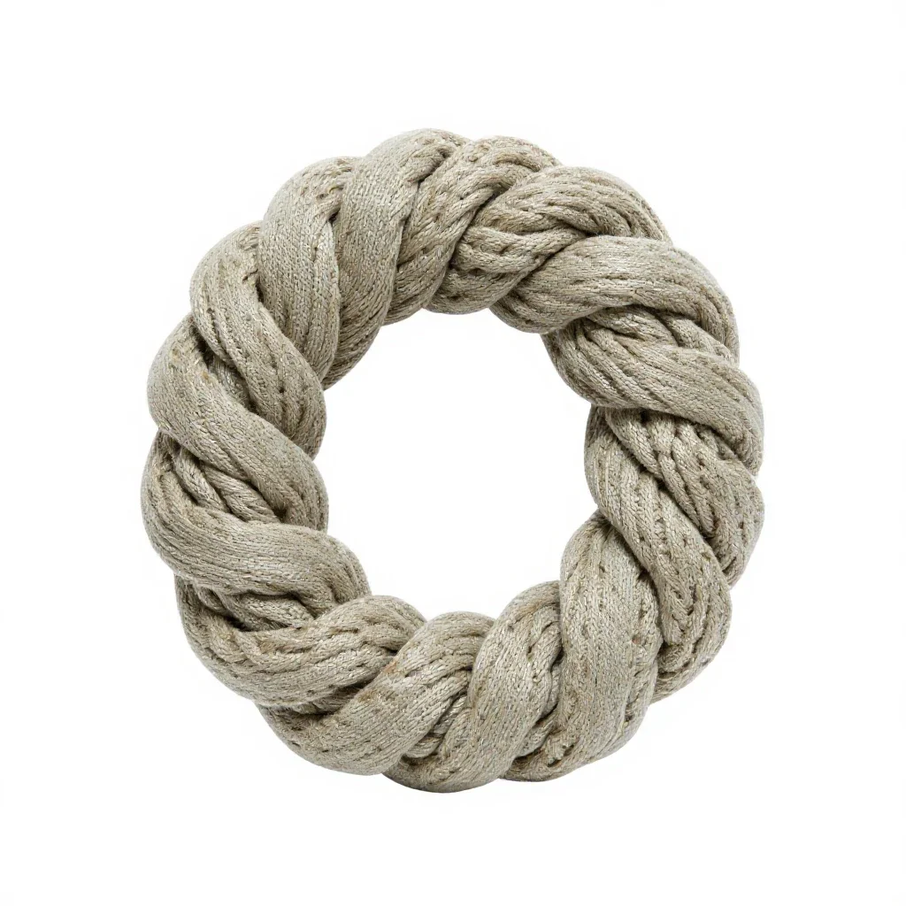 Boucle isolated on a white background