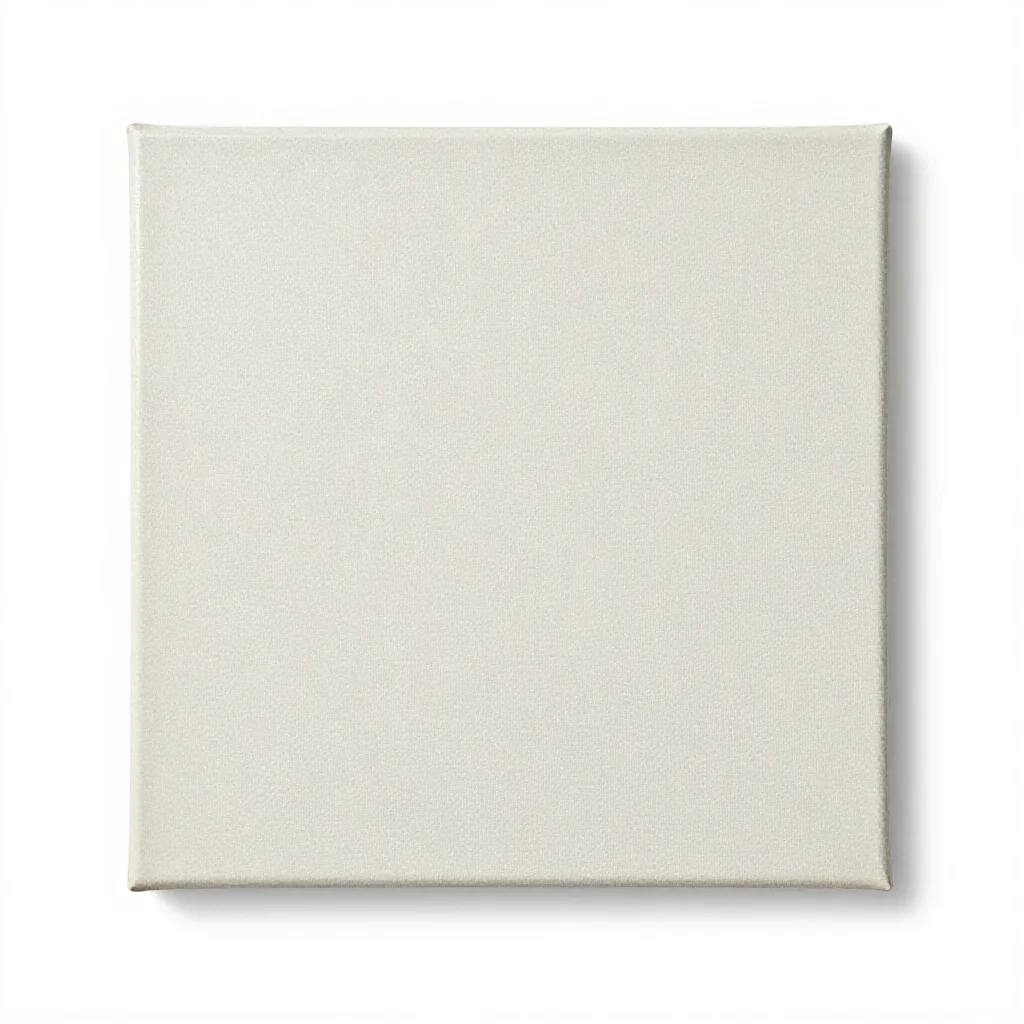 Canvas isolated on a white background
