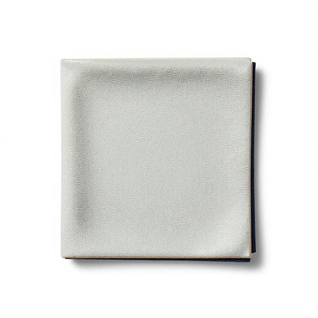 Chamois cloth isolated on a white background