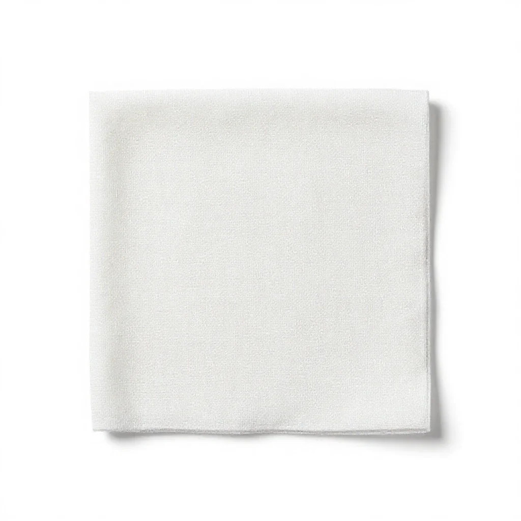 Cheesecloth isolated on a white background
