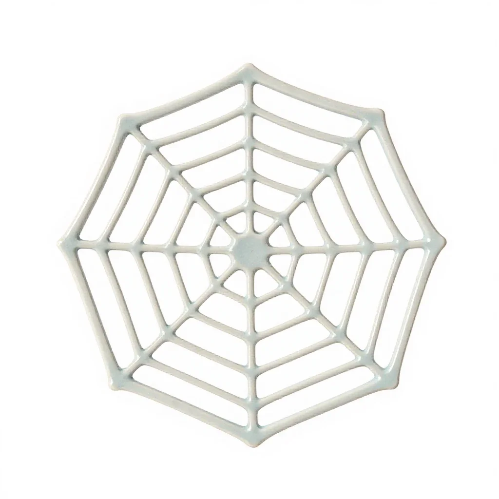 Cobweb isolated on a white background