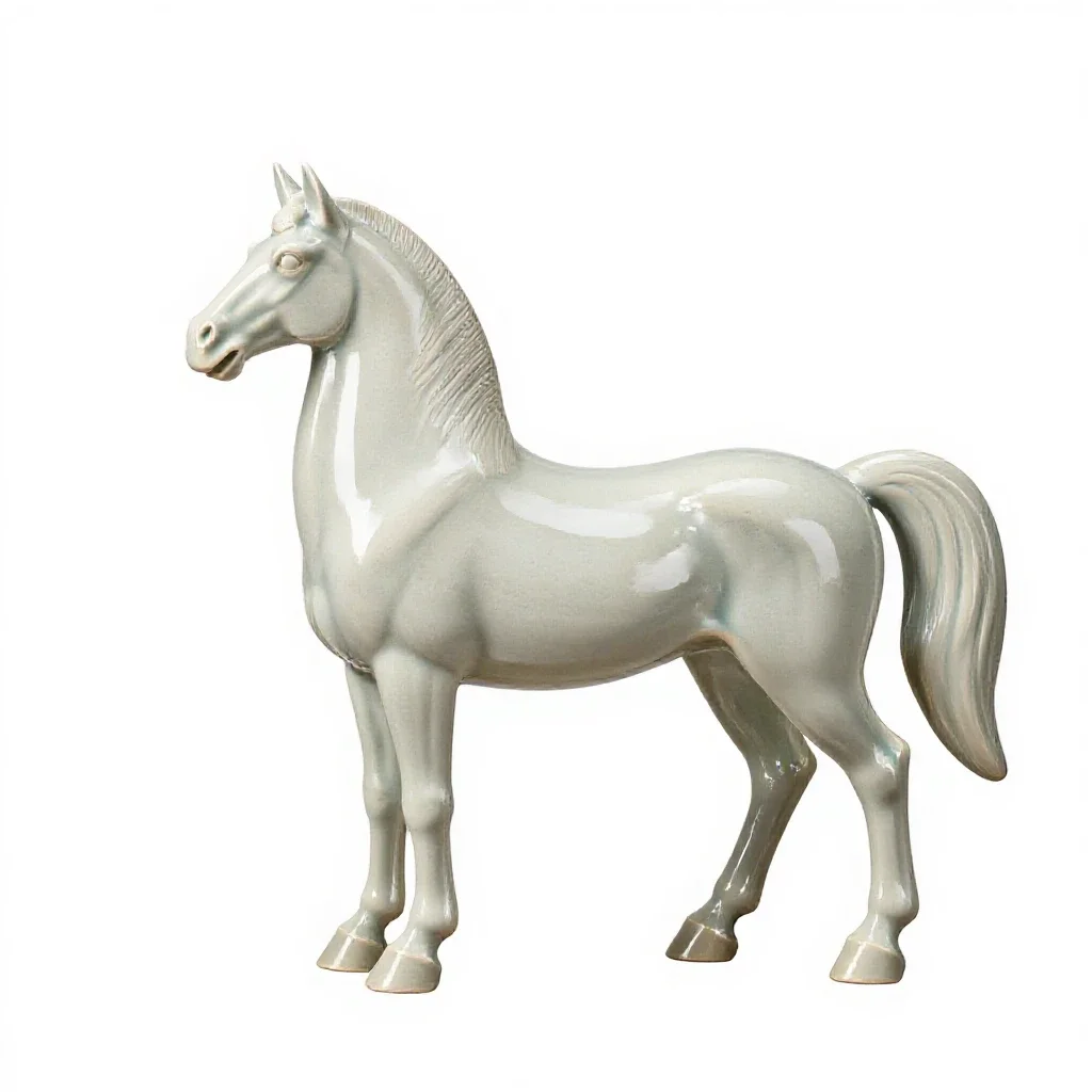 Cockhorse isolated on a white background