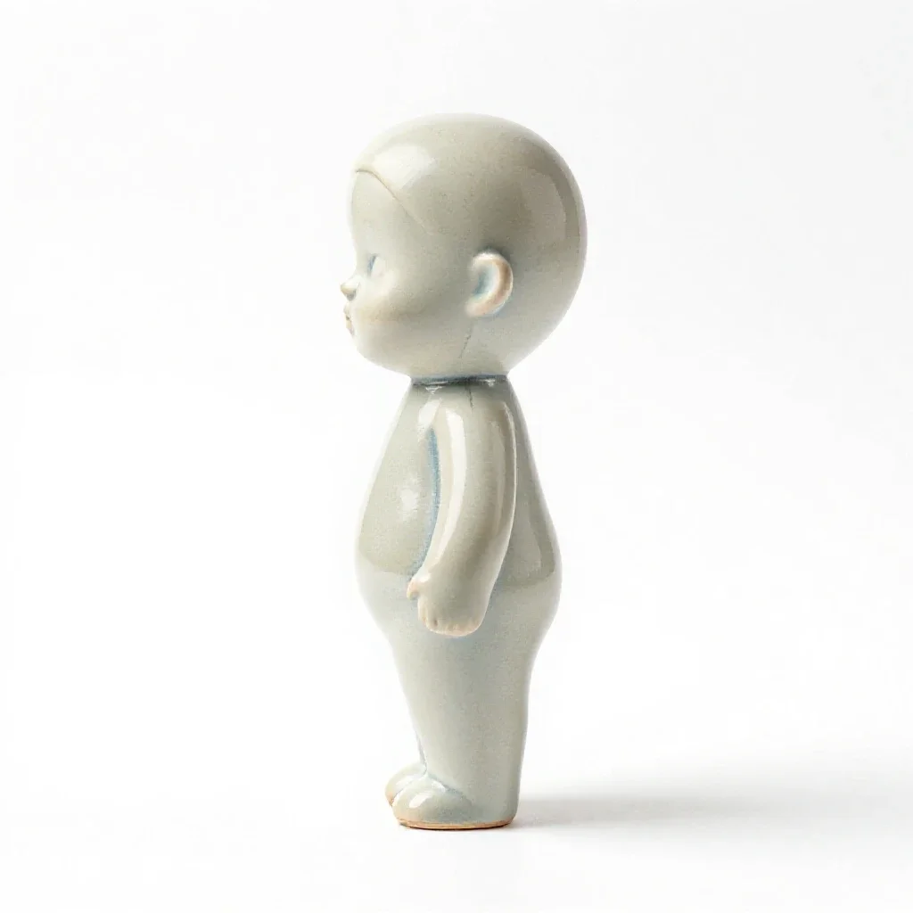 Doll isolated on a white background