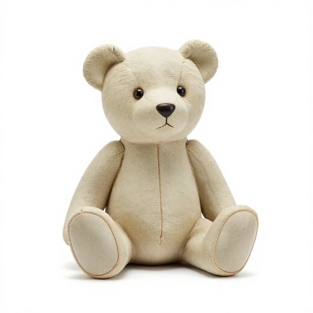 Teddy isolated on a white background