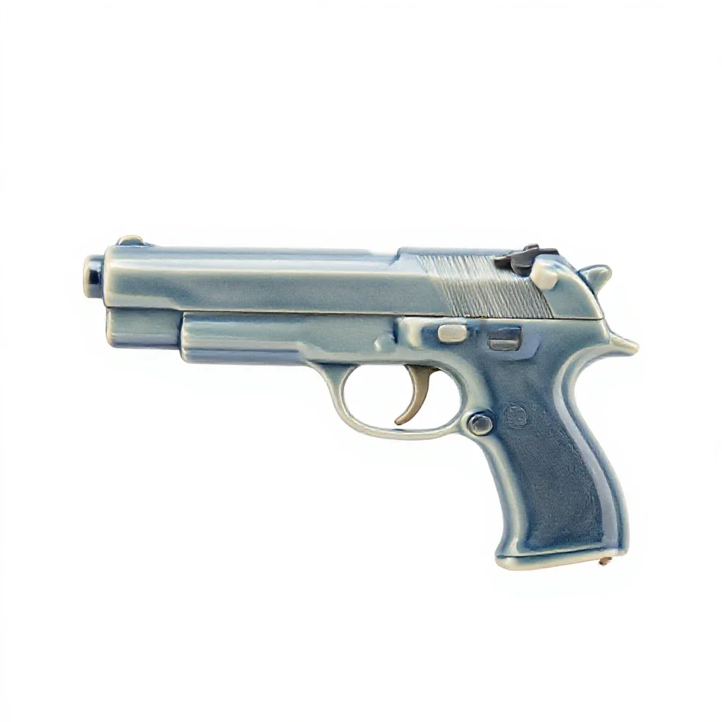 Water pistol isolated on a white background