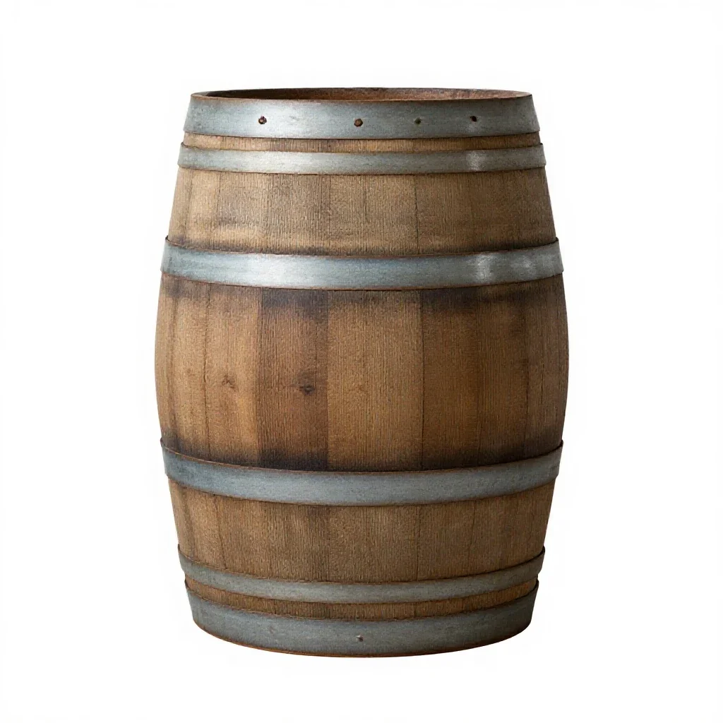 Barrelhouse isolated on a white background