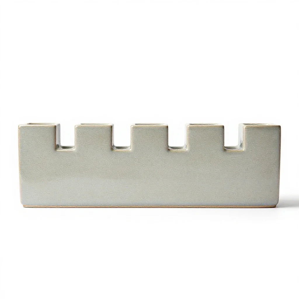 Battlement isolated on a white background