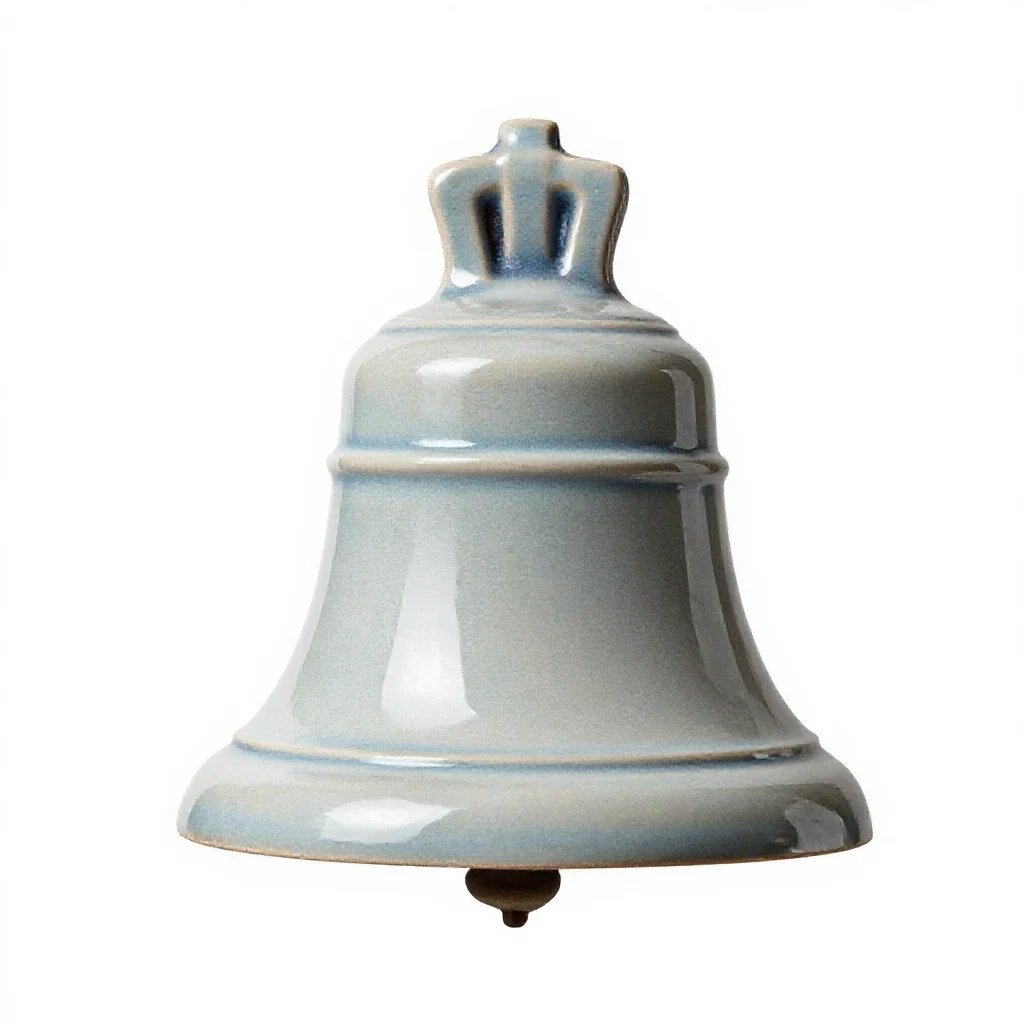 Bell gable isolated on a white background