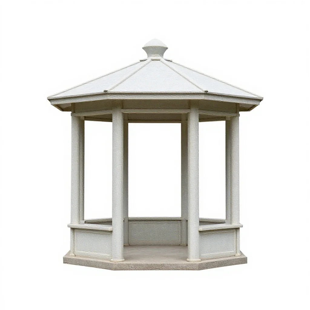Belvedere isolated on a white background