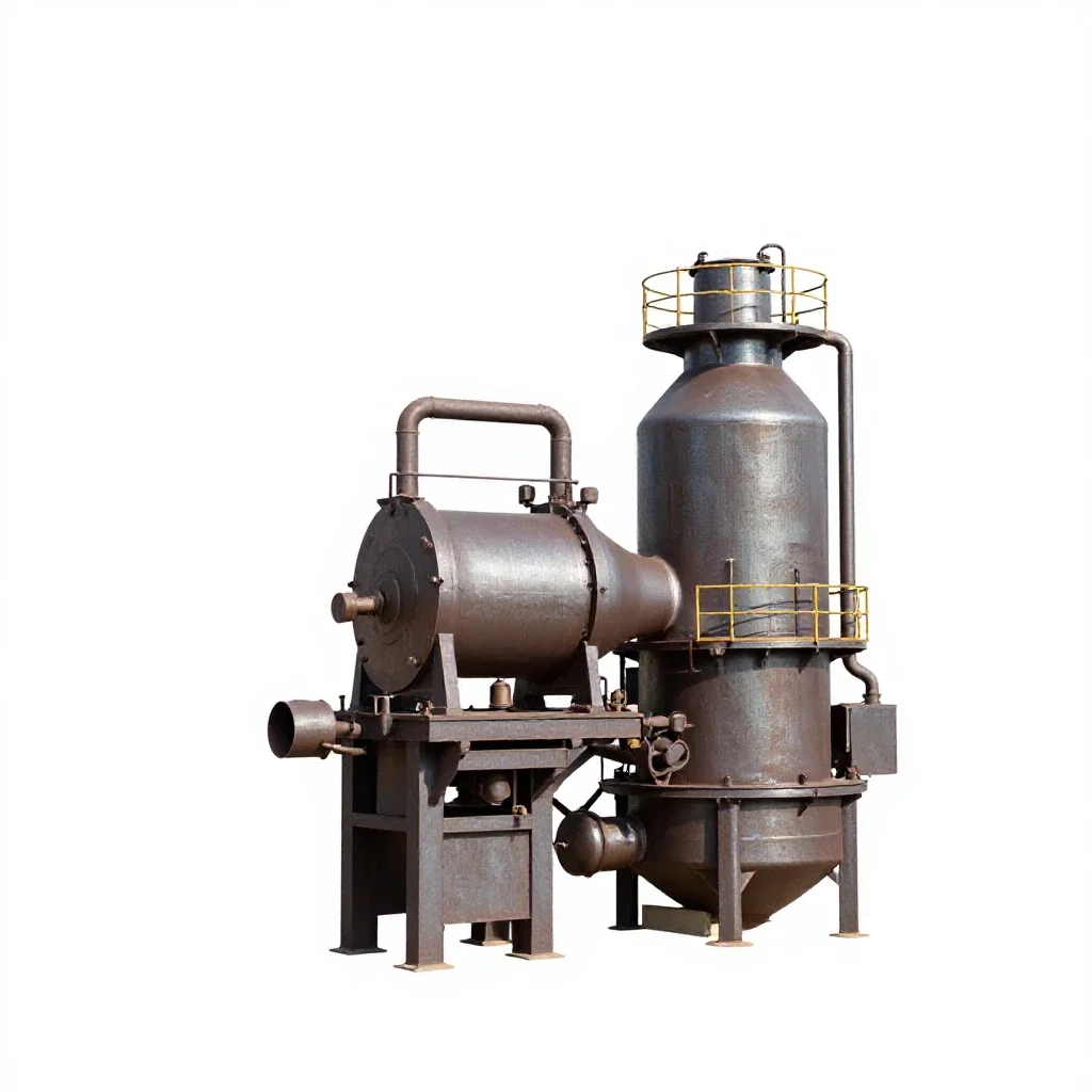 Blast furnace isolated on a white background