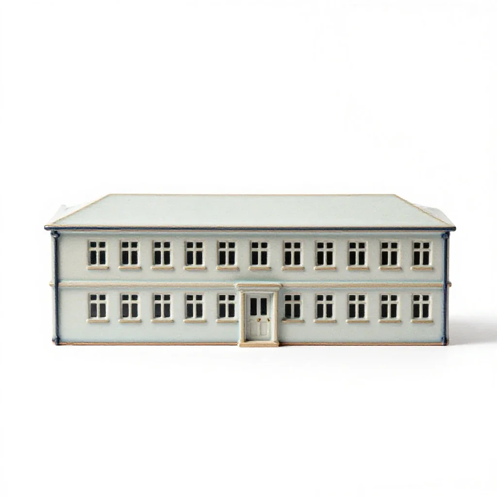Borstal isolated on a white background