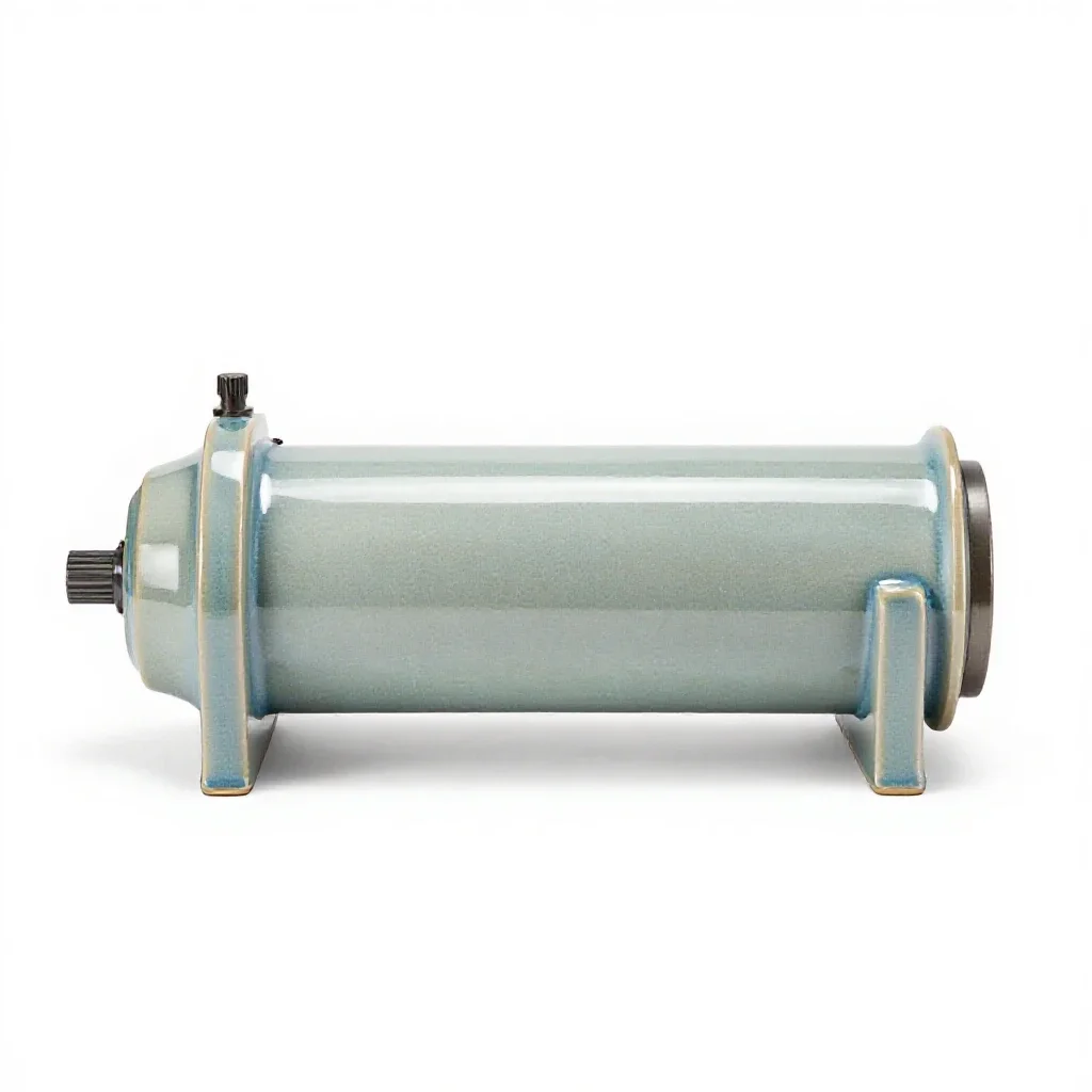 Bubble chamber isolated on a white background