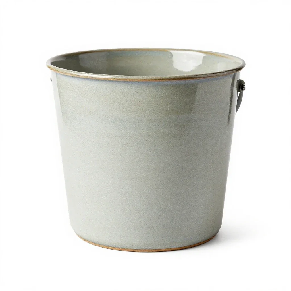 Bucket shop isolated on a white background