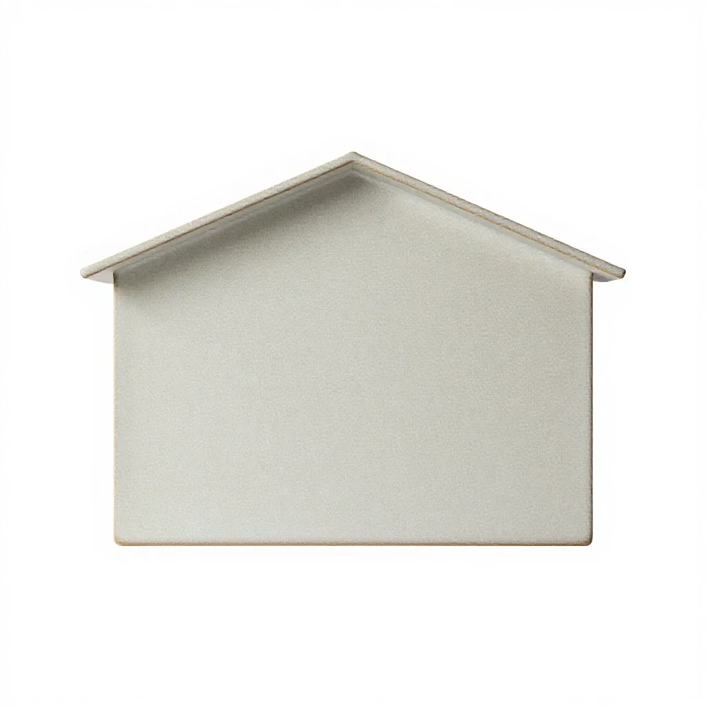 Building isolated on a white background
