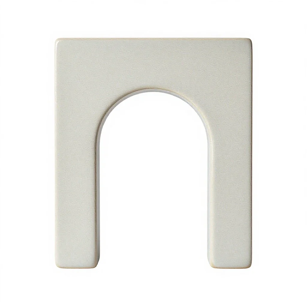 Camber arch isolated on a white background