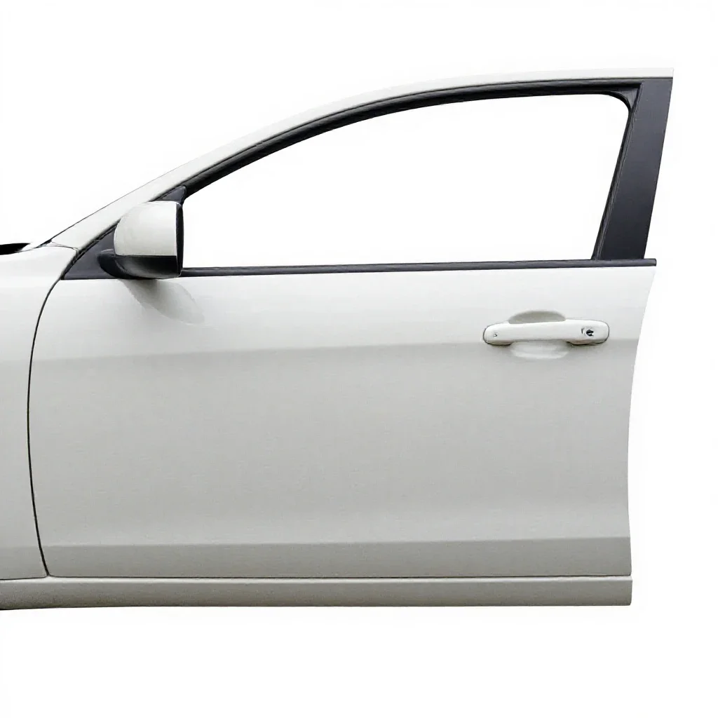 Car door isolated on a white background