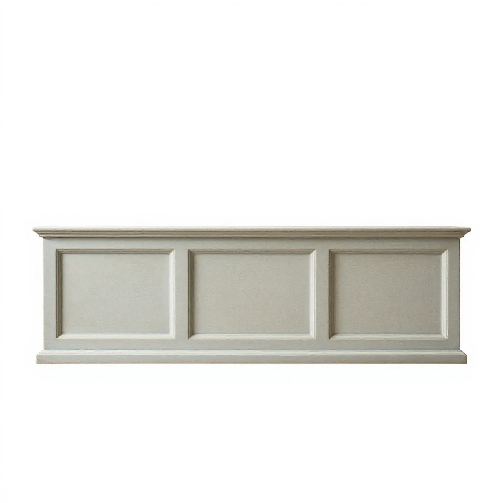 Choir loft isolated on a white background