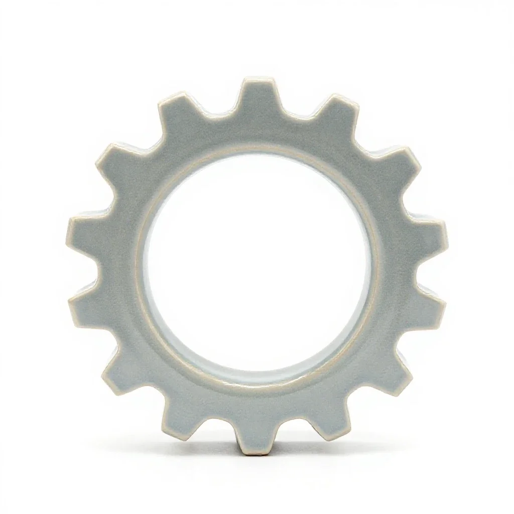 Cog isolated on a white background