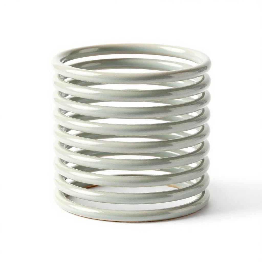Coil isolated on a white background