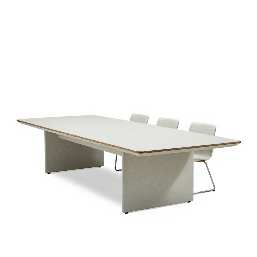 Conference room isolated on a white background