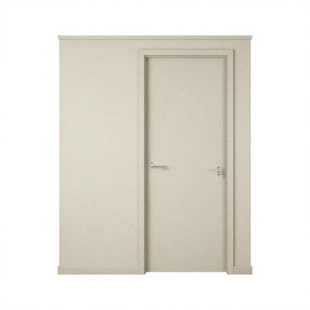 Connecting room isolated on a white background