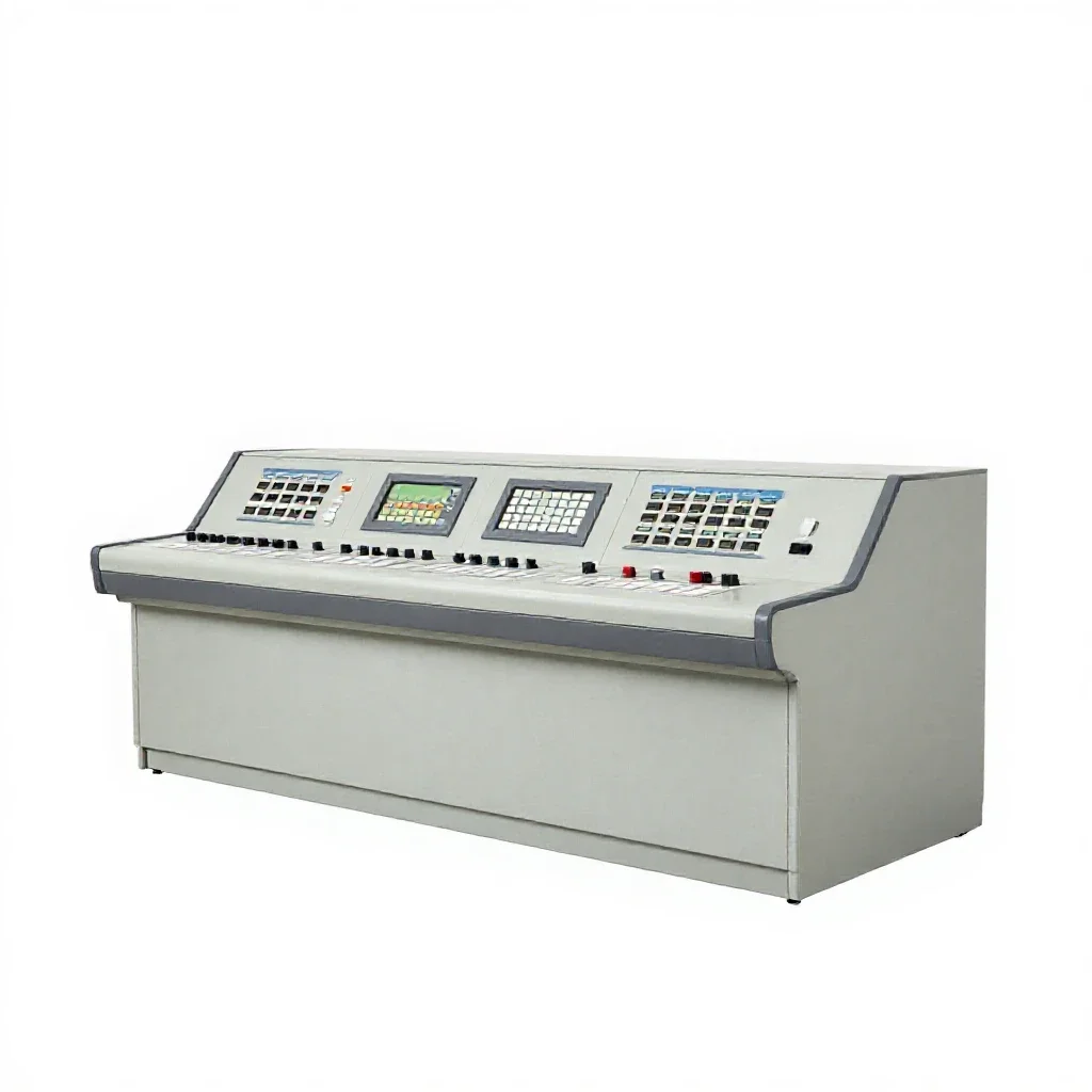Control center isolated on a white background