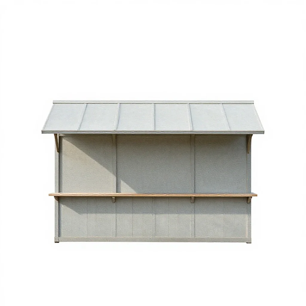 Cookhouse isolated on a white background
