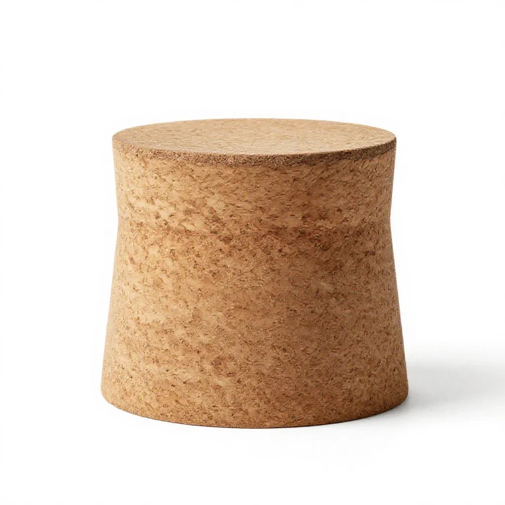 Cork isolated on a white background