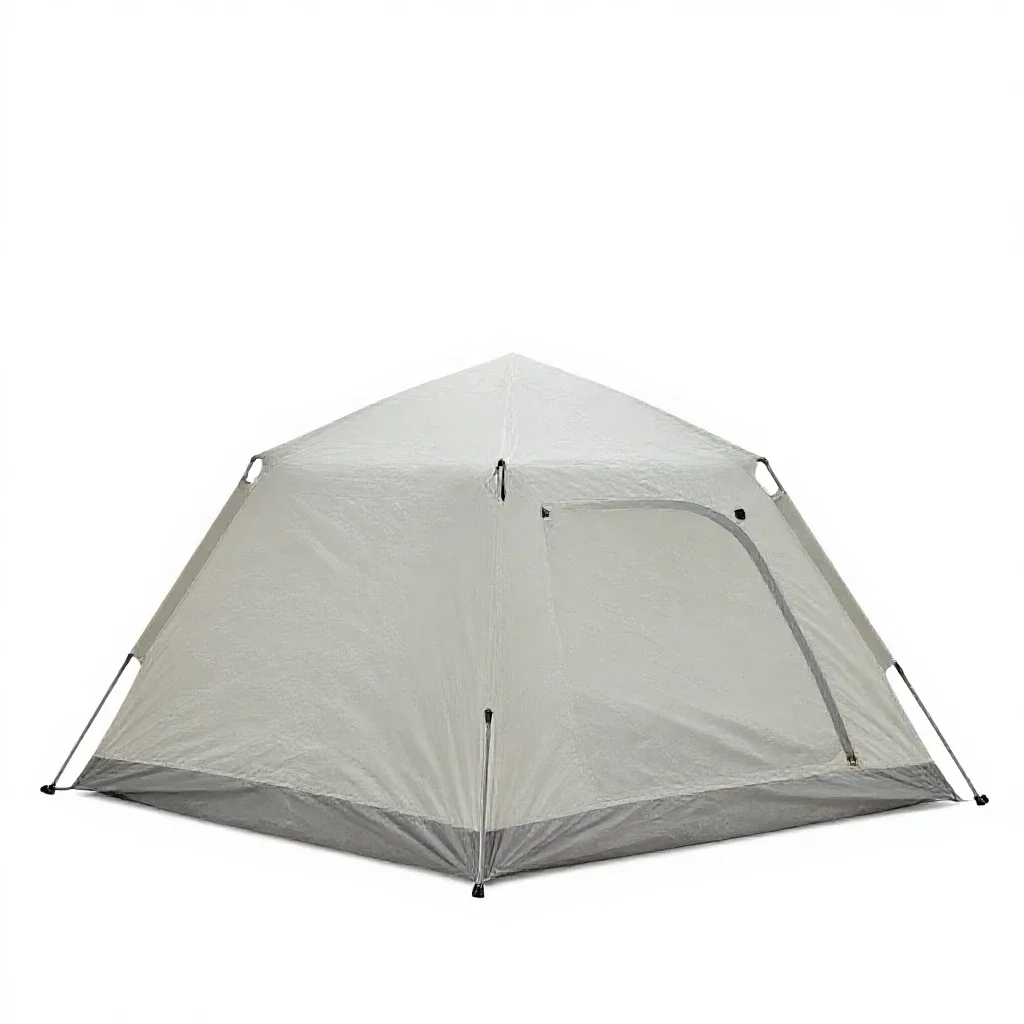 Cottage tent isolated on a white background