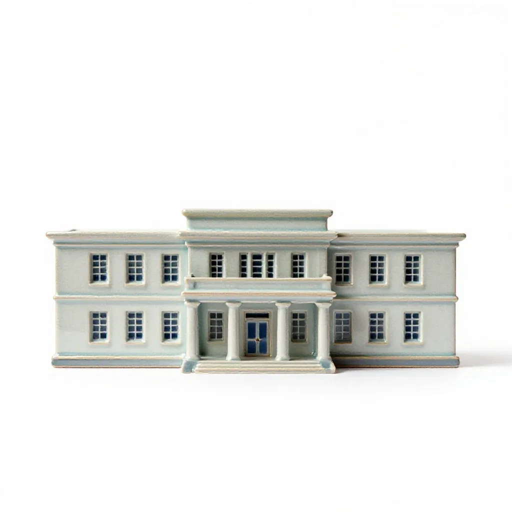 Deanery isolated on a white background
