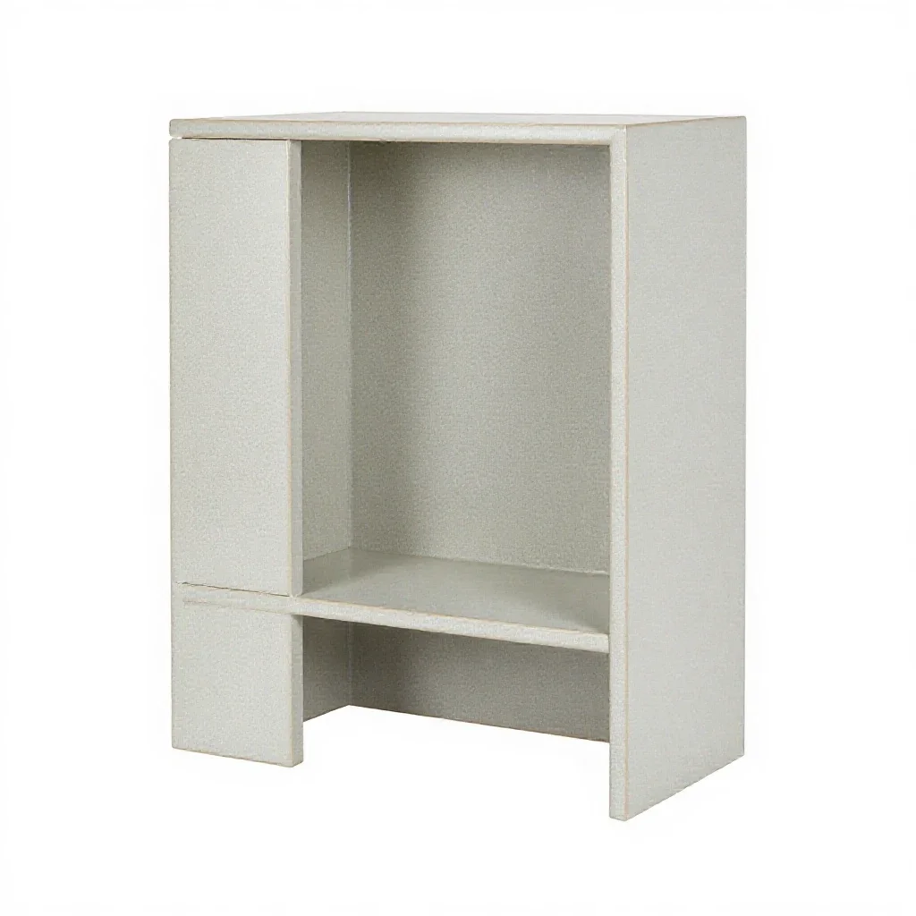 Den isolated on a white background