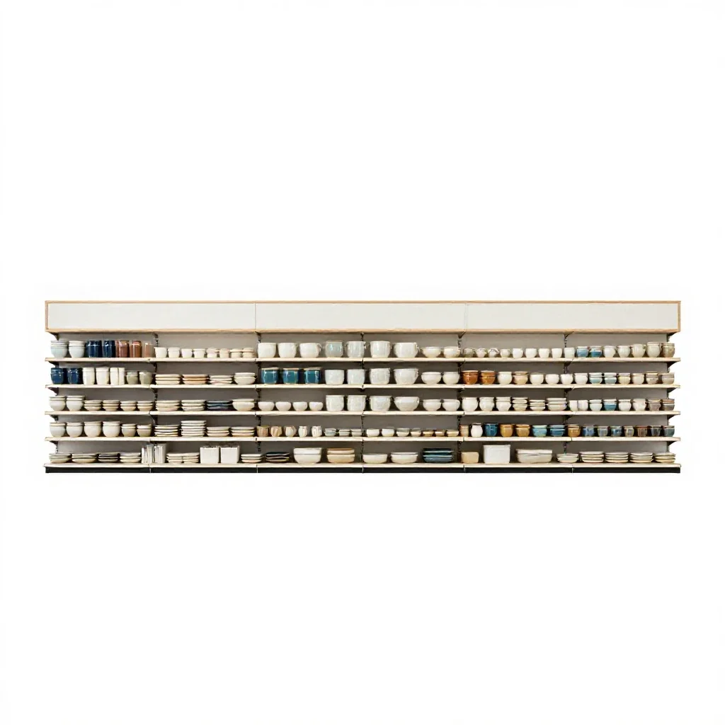 Department store isolated on a white background