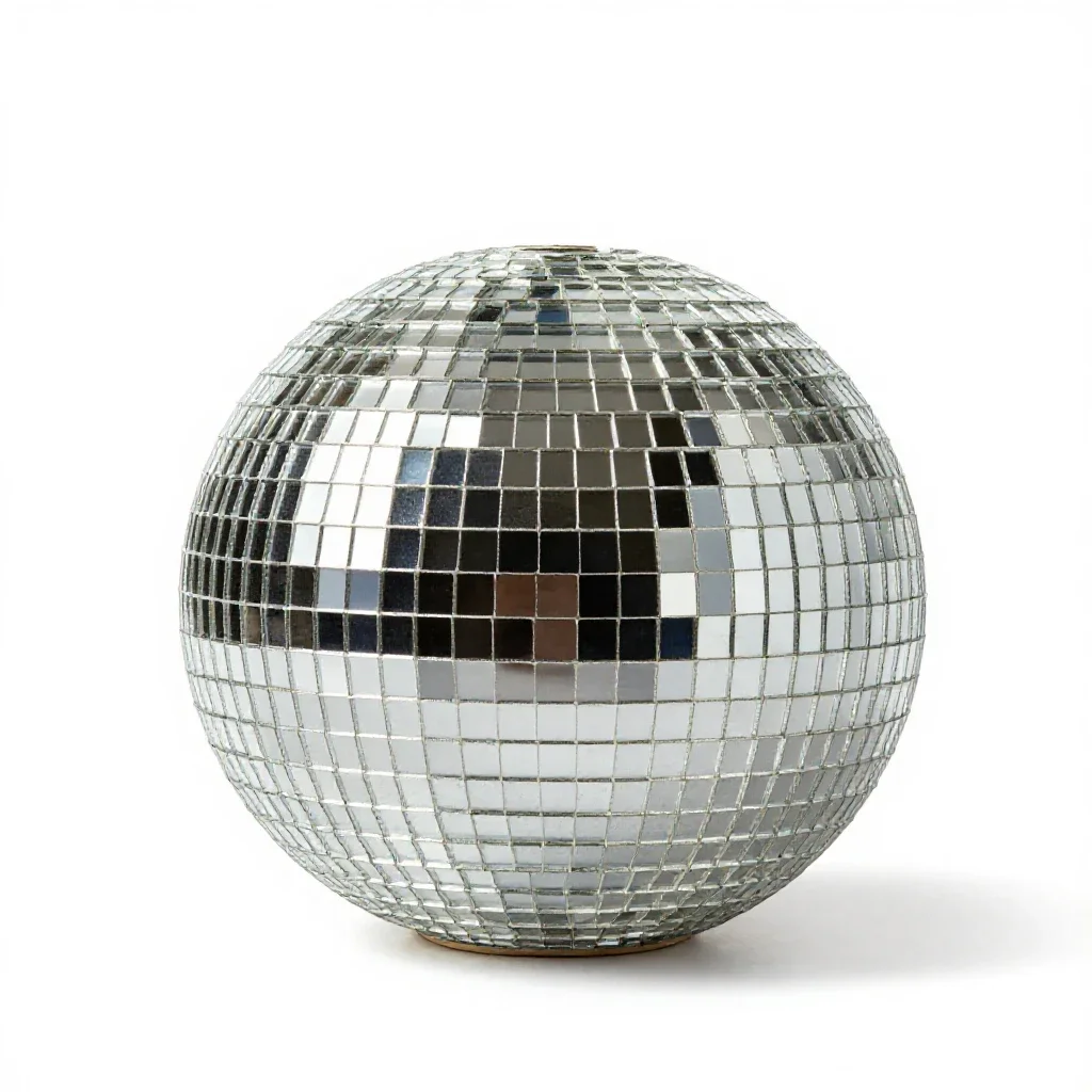 Disco isolated on a white background