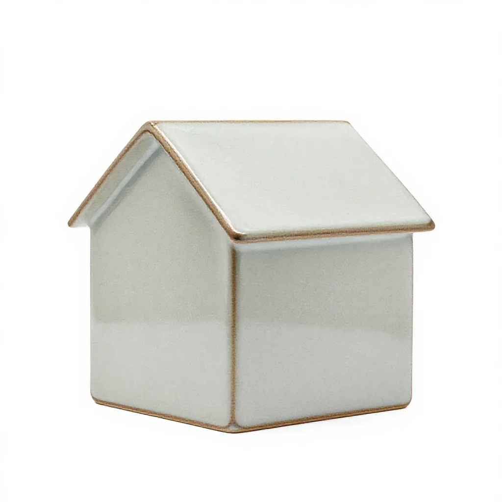 Discount house isolated on a white background