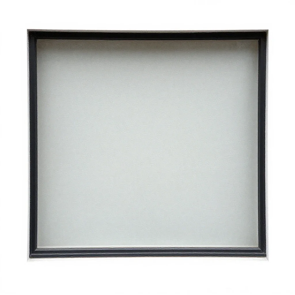 Display window isolated on a white background