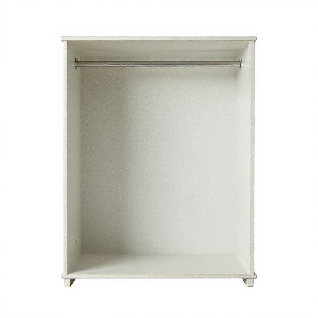 Dressing room isolated on a white background