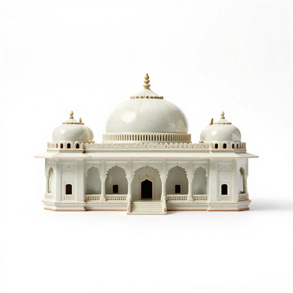 Durbar isolated on a white background
