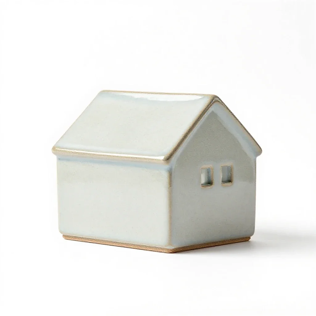 Dwelling isolated on a white background