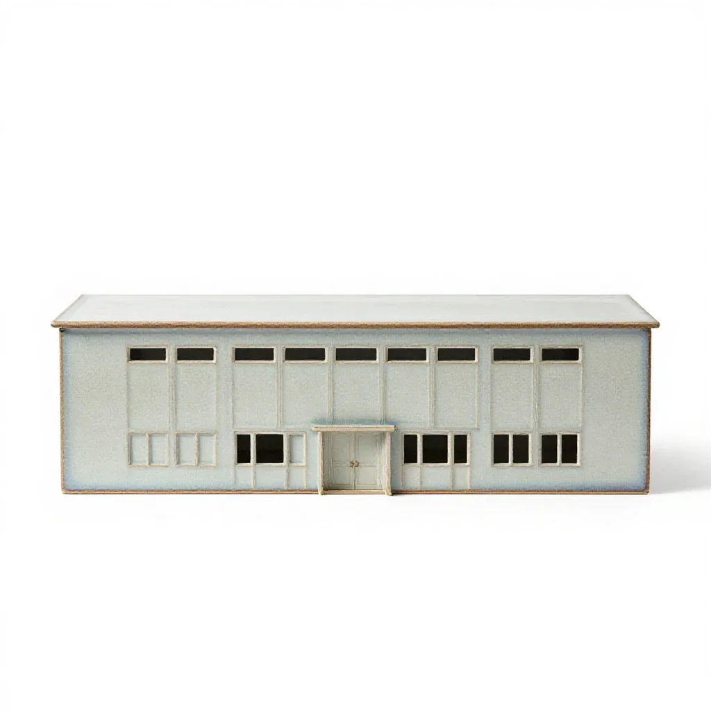 Assembly hall isolated on a white background