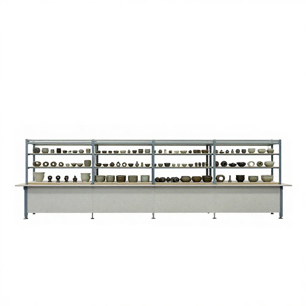 Assembly plant isolated on a white background
