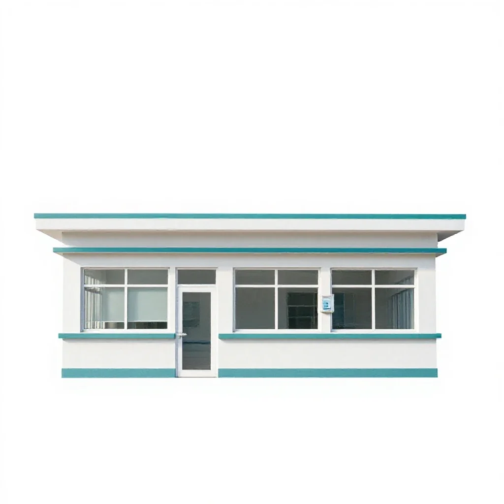 Emergency room isolated on a white background