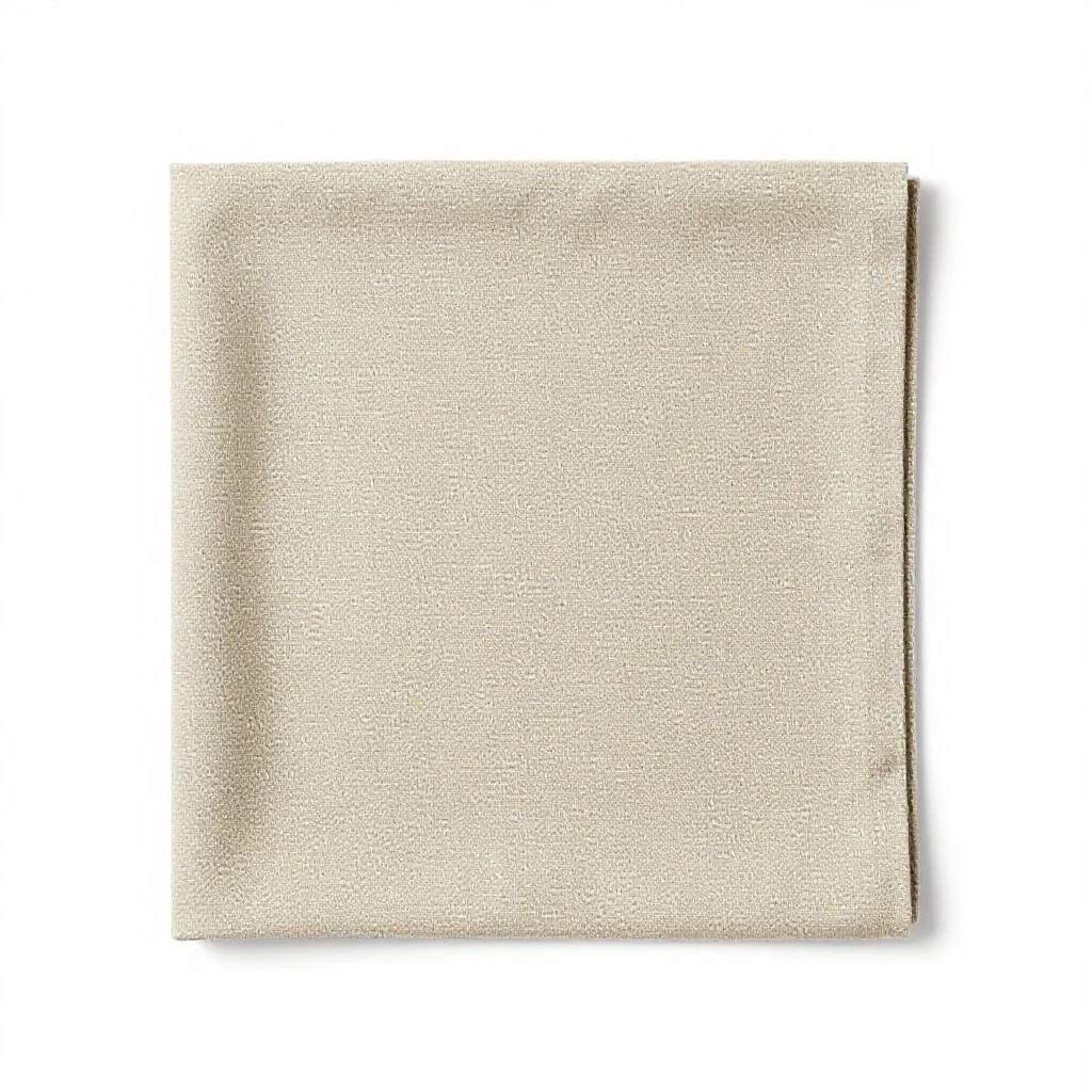 Cotton flannel isolated on a white background