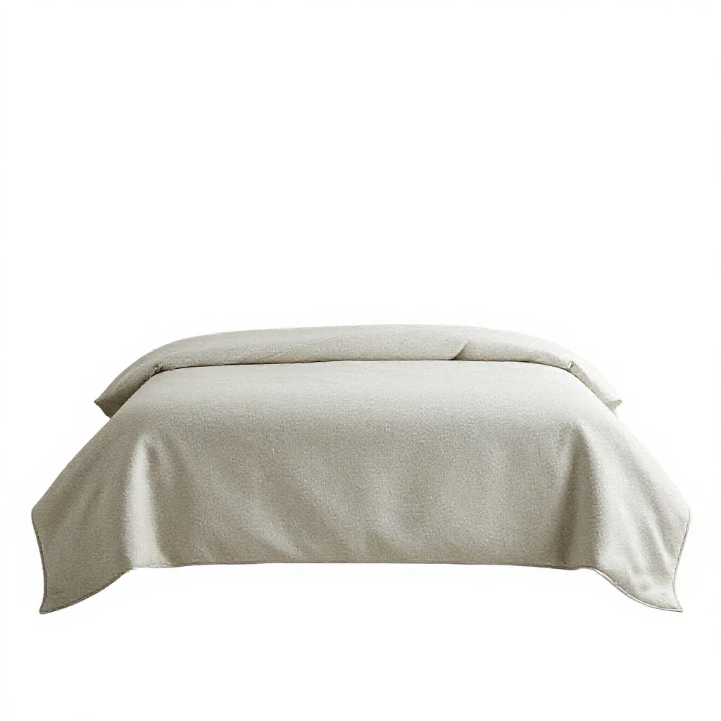 Coverlet isolated on a white background