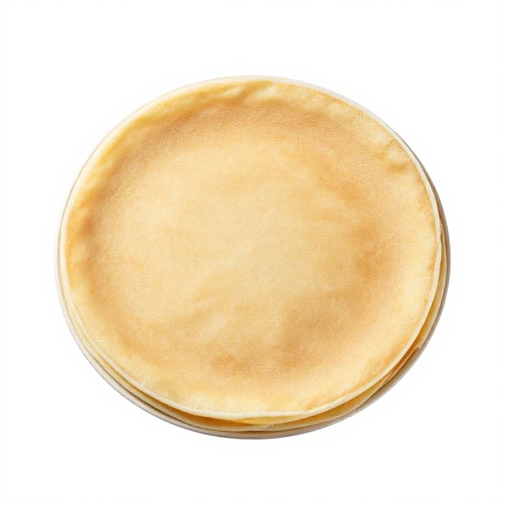 Crepe de Chine isolated on a white background