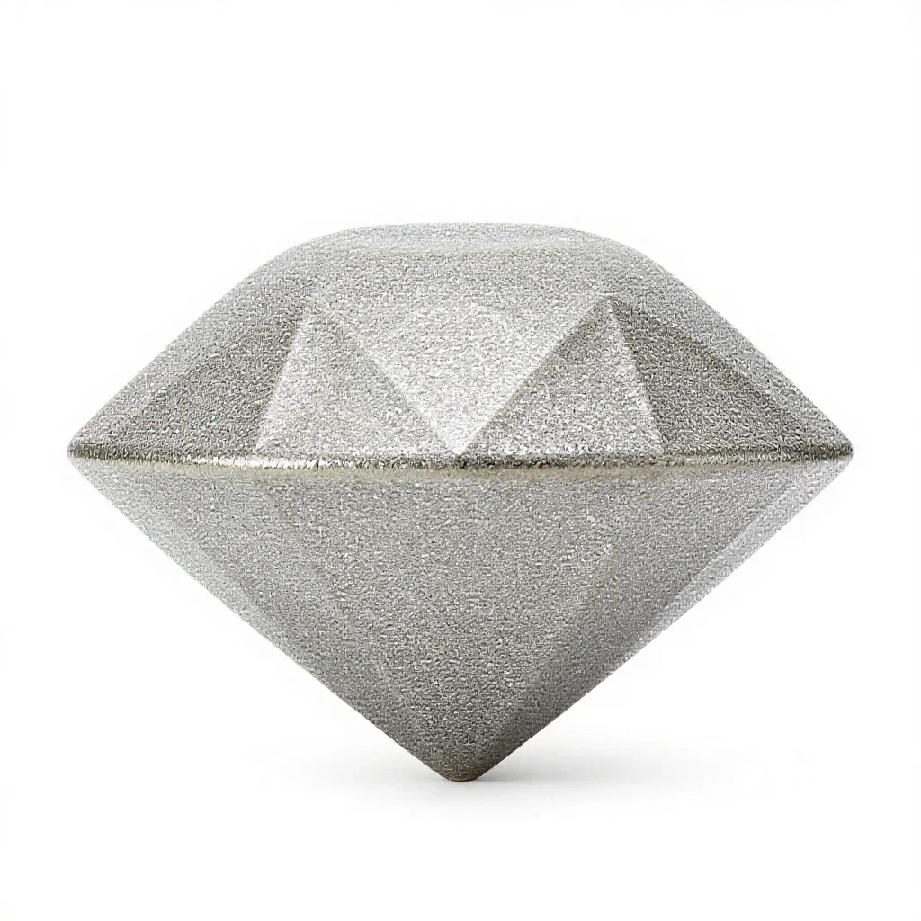 Diamante isolated on a white background