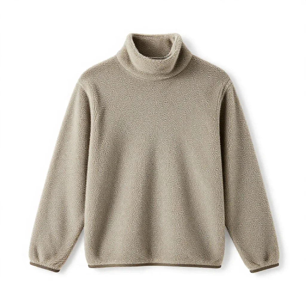 Fleece isolated on a white background