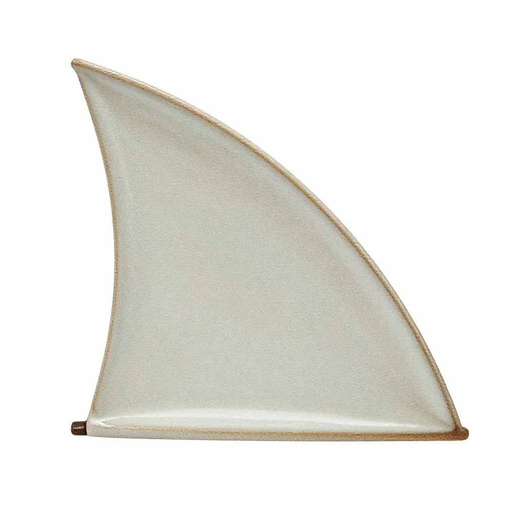 Flying jib isolated on a white background