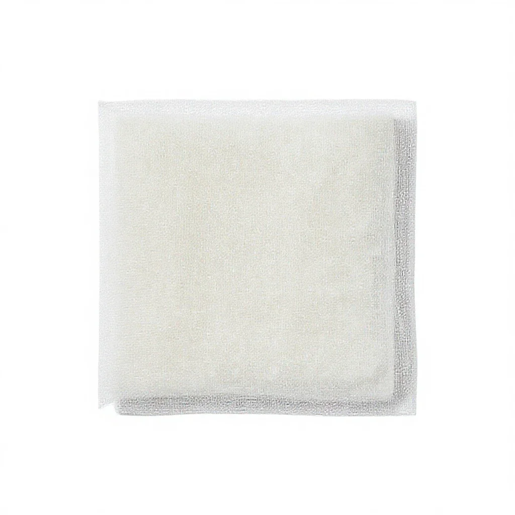 Gauze isolated on a white background