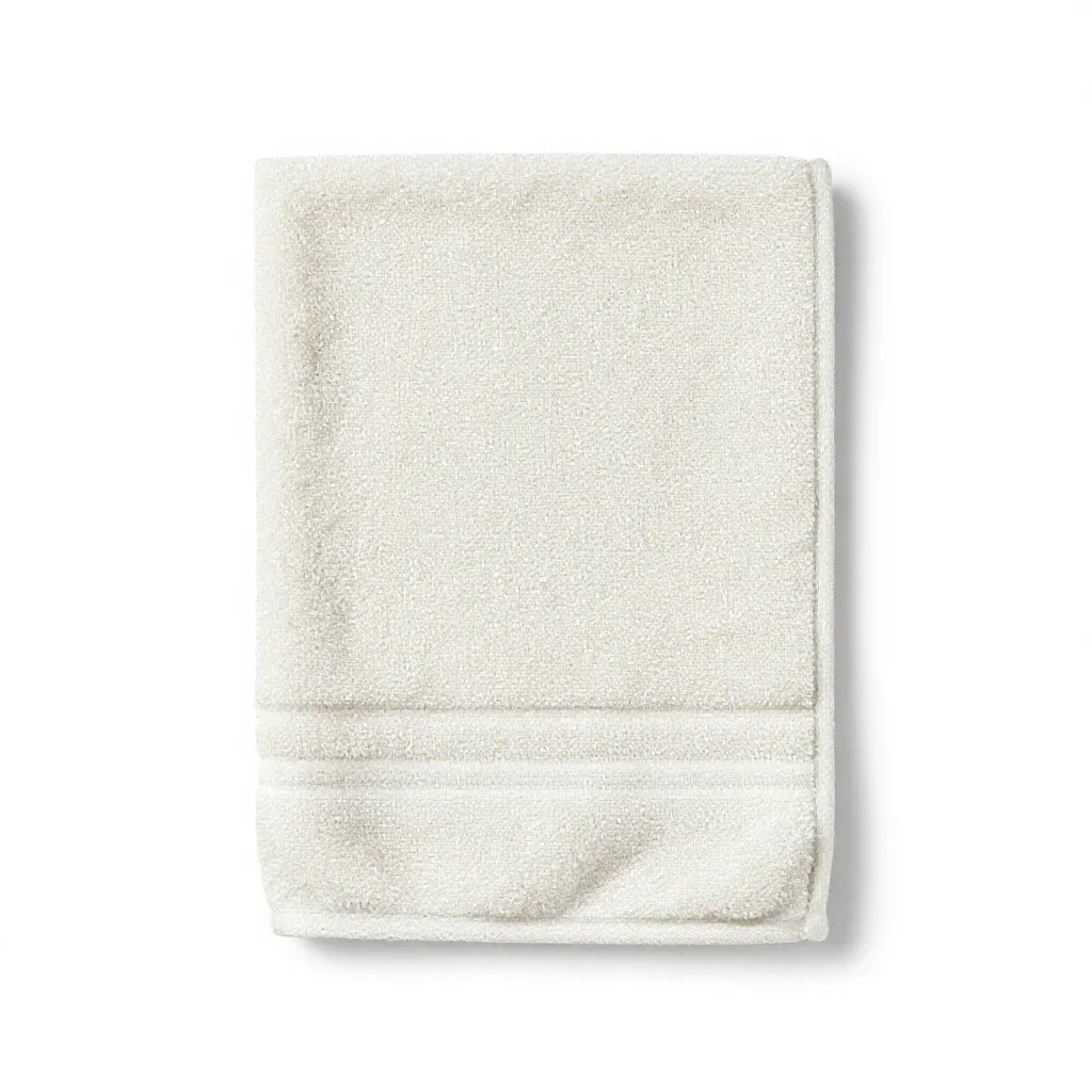 Hand towel isolated on a white background